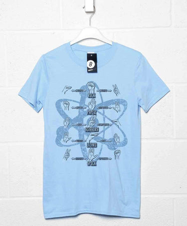 Rock Paper Scissors Lizard Spock Unisex T-Shirt 8Ball